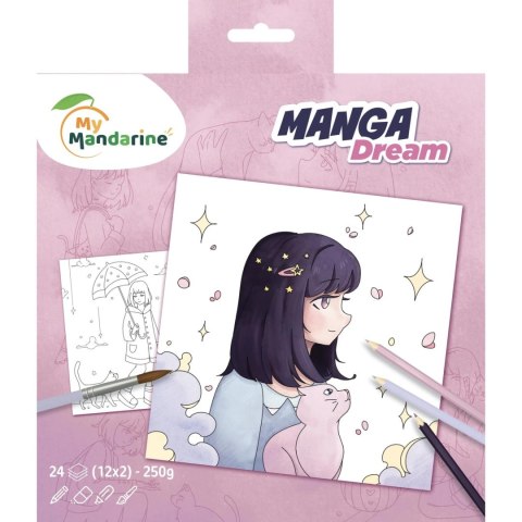 Kolorowanki Manga Dream 20x20 cm