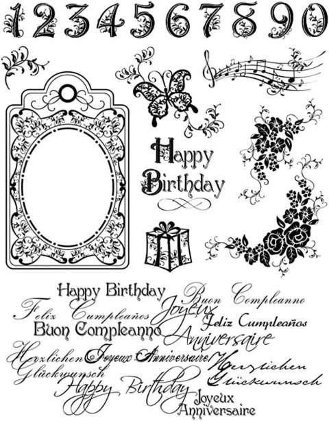 Stemple VivaDECOR Happy Birthday